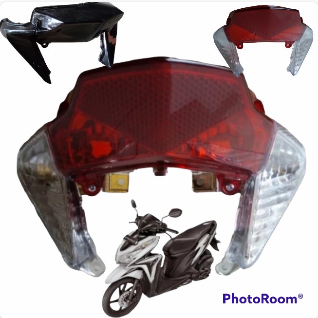 KACA MIKA STOP MIKA LAMPU BELAKANG VARIO 125 FI OLD 2012-2014