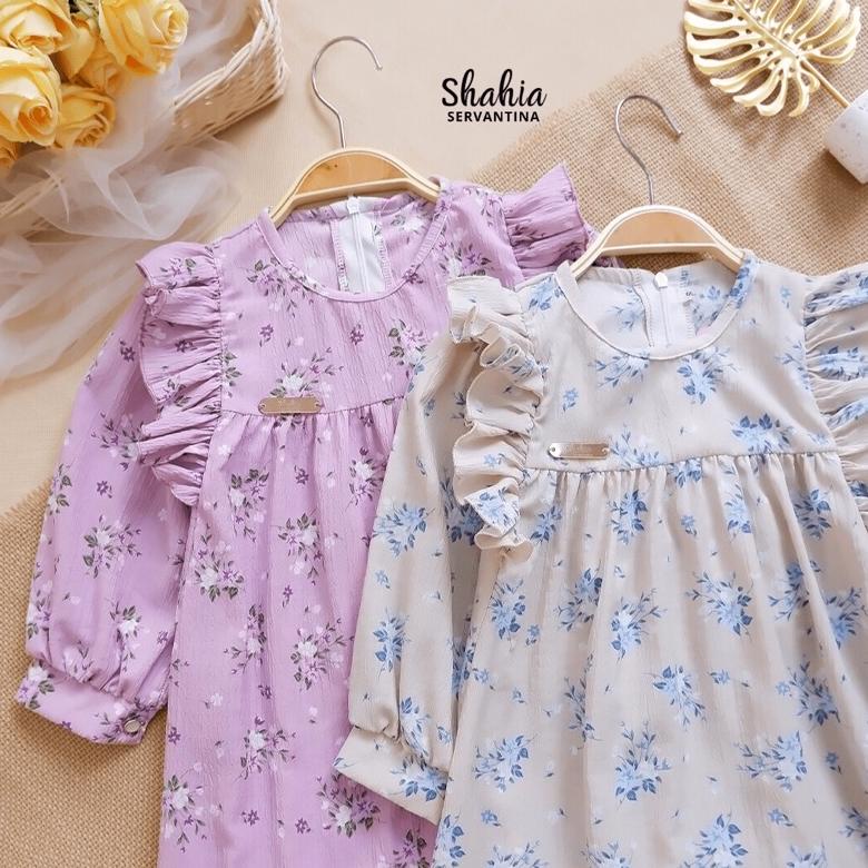 Shahia Servantina - Melanie Dress Gamis Anak Perempuan