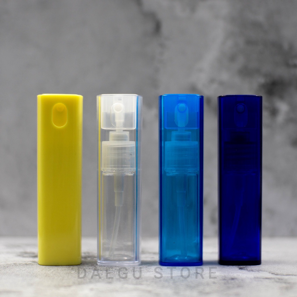 Travel Size 10ml Botol Spray Casing Plastik Parfum Isi Ulang