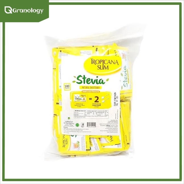 

Tropicana Slim Stevia 100 Sachet x 2,6 gram