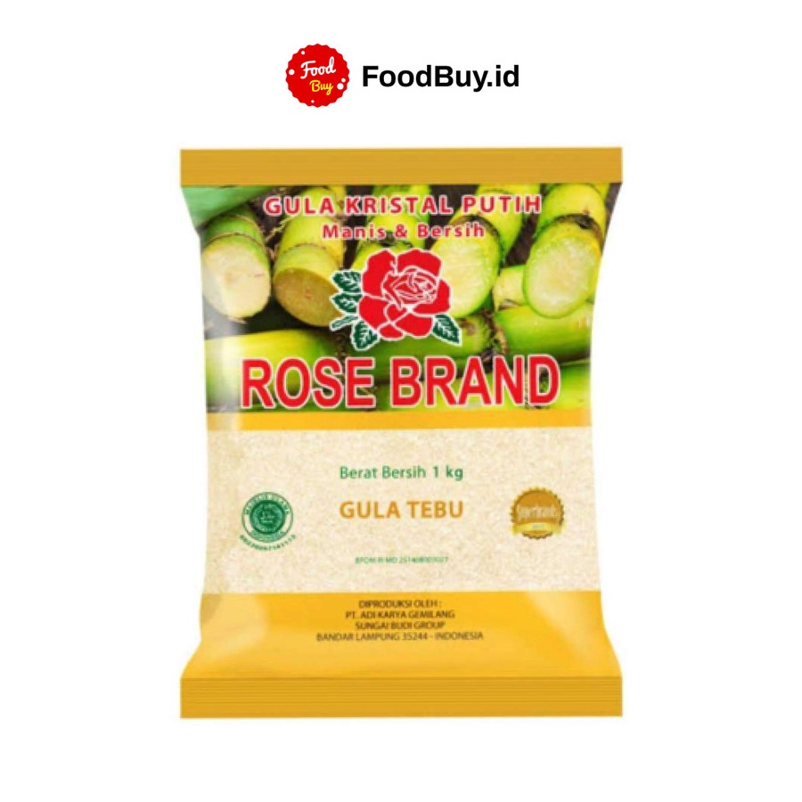 

Rose Brand Gula Pasir Tebu Kuning 1 kg