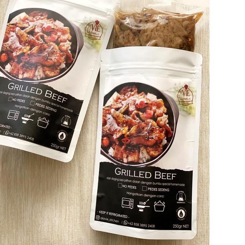 

➮ Grilled Beef Donburi Vacuum Pack NP/PS ✲