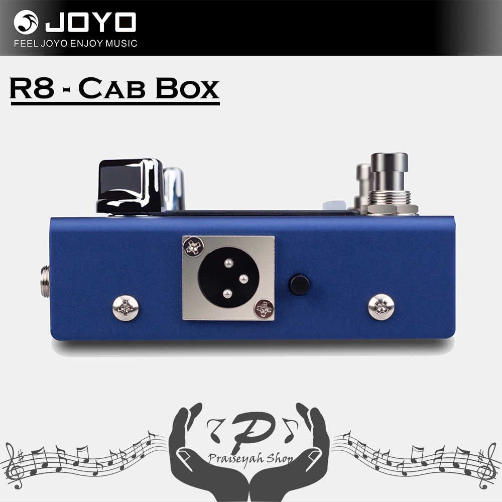 Joyo R08 Cab Box Pedal Efek Gitar Cabinet Simulator Original R-08