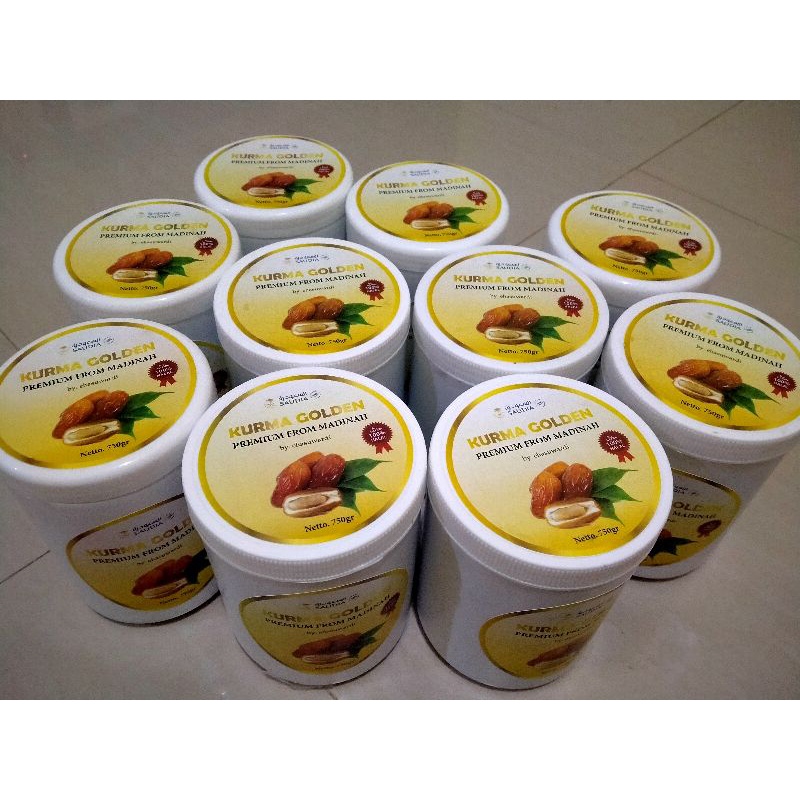 

KURMA GOLDEN PREMIUM MADINAH 750 Gram