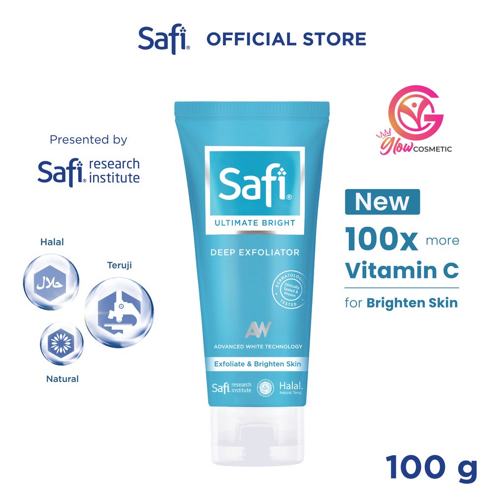 SAFI ULTIMATE BRIGHT DEEP EXFOLIATOR 100G