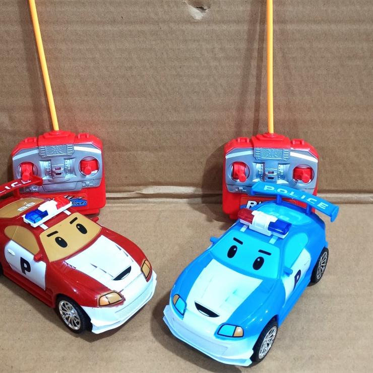 ➲ Cod mainan mobil remote robocar poli mobil mobilan poli ➷