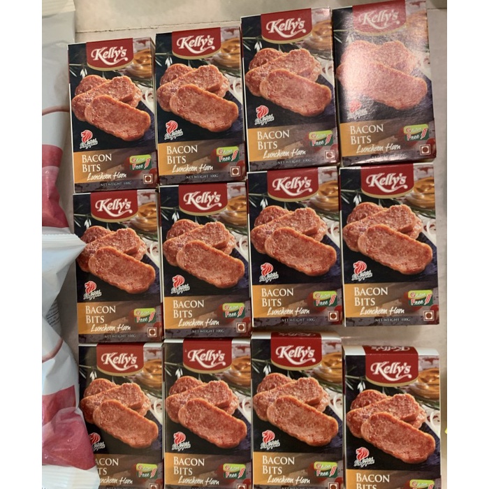 

KELLY'S BACON BITS LUNCHEON HAM 100GR