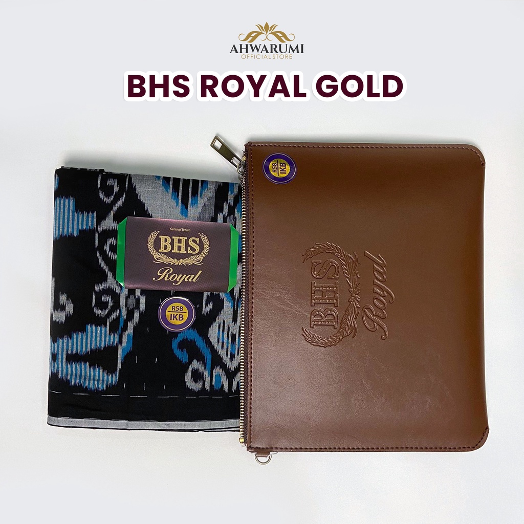 Ahwarumi - Sarung BHS Royal Gold Tenun