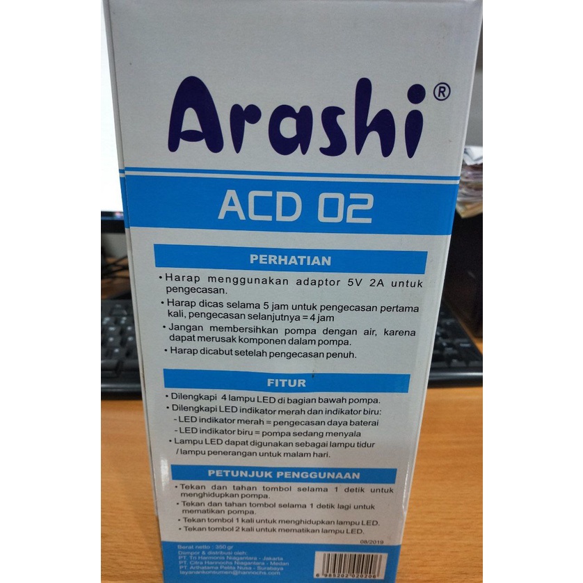 Dispenser Mini Portable Arashi ACD 02 Karakter / Galon Air Kecil 2L