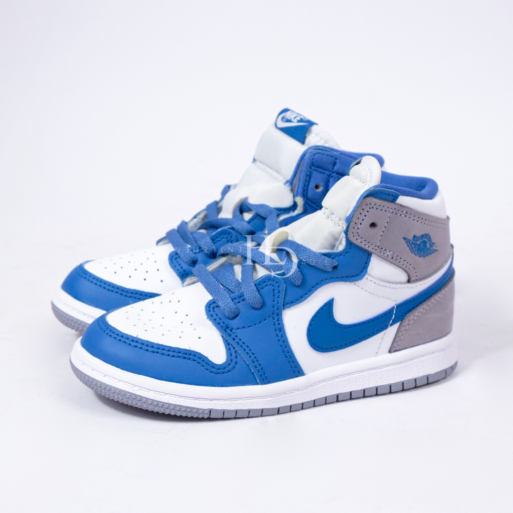 Kids Air Jordan 1 High True Blue (PS) FD1412-410