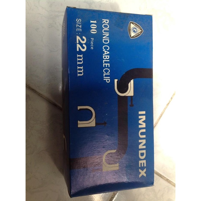 

Cable Clip / Klip Kabel / Klem Imundex 22Mm Tanpa Kardus