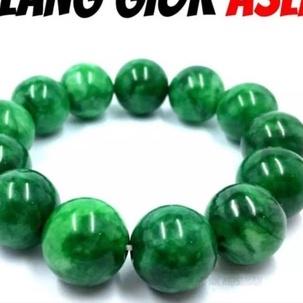 HARGA GROSIR (COD) Gelang Kesehatan Pria Wanita Giok Terapi Korea Terbaru, Gelang Pria Batu Giok Asl