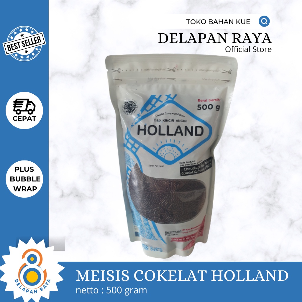 

HOLLAND MEISIS COKELAT 500GR - 8Raya