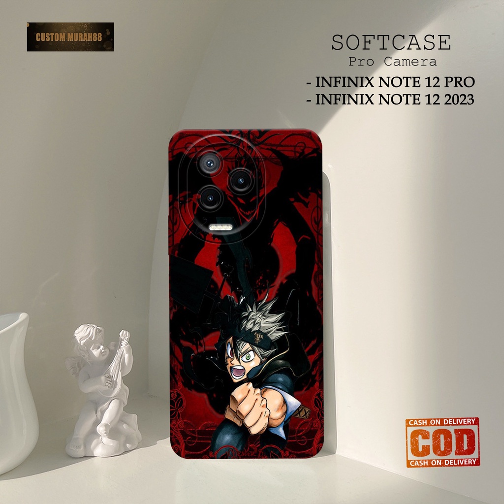 Soft case Hp Infinix Note 12 2023 / Infinix Note 12 Pro Terbaru - Fashion Case ANIME KEREN - Cassing