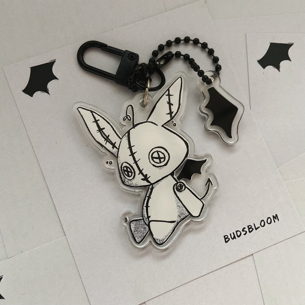 BUDSBLOOM Harmony & Discord - Discord Keychain