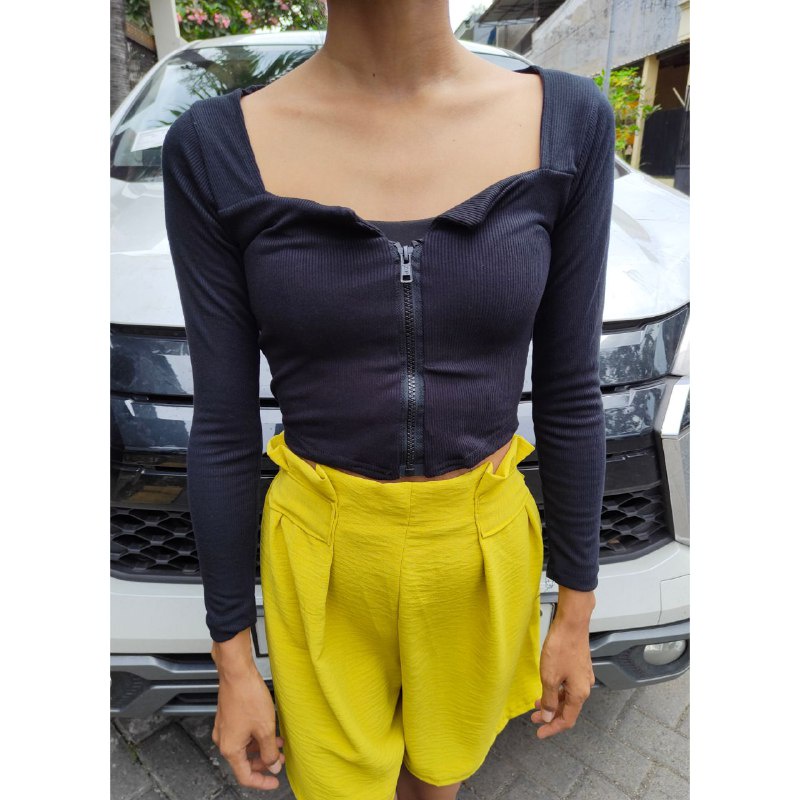 CROP TOP RIB BERLIN RESLETING