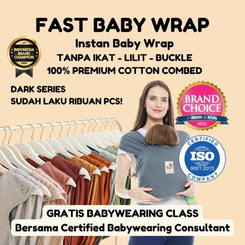 MERE ET MOI Gendongan FAST BABY WRAP