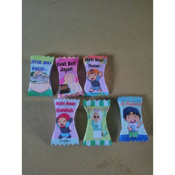 

amplop lebaran/amplop permen/ amplop lucu /amplop unik