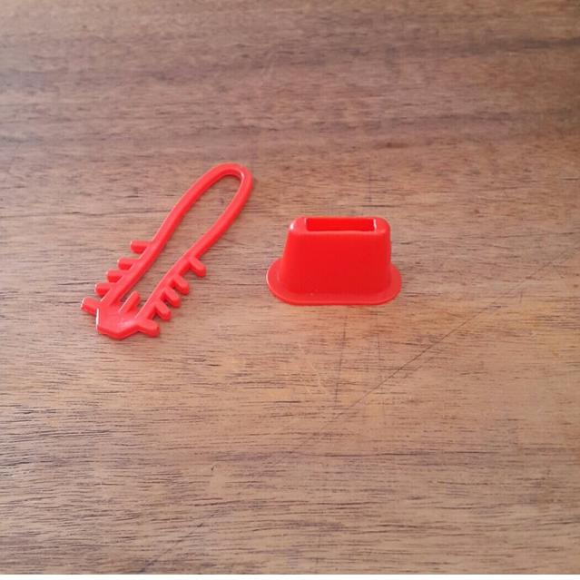 

☎ Hanger polynet merah (Isi 500 Set) ♣