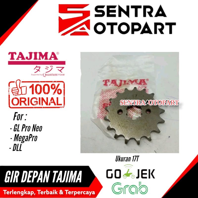 Gir gear depan gl pro neotech cb 150r cbr 17 428 TAJIMA