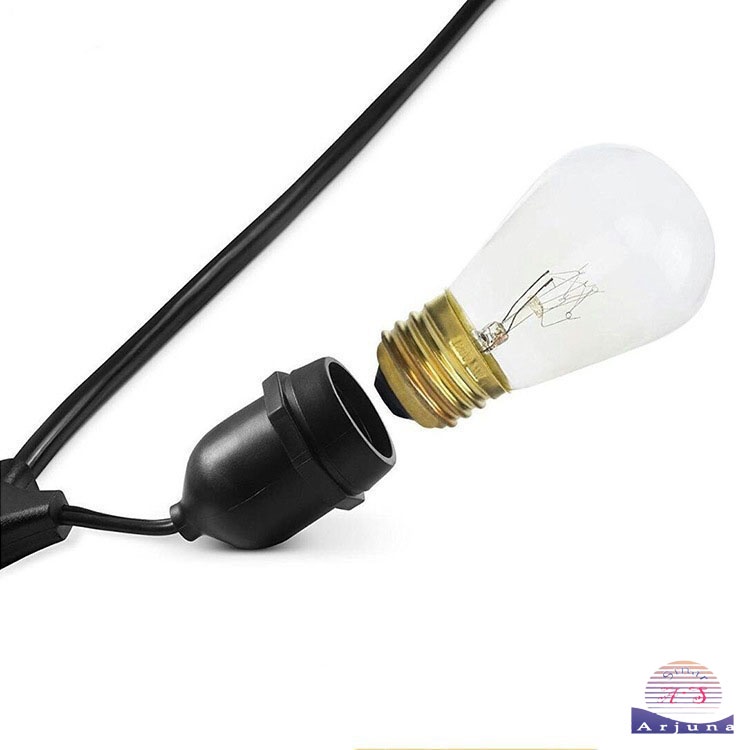 KABEL FITTING LAMPU GANTUNG E27/FITTING OUTDOOR TAMAN WATERPROOF