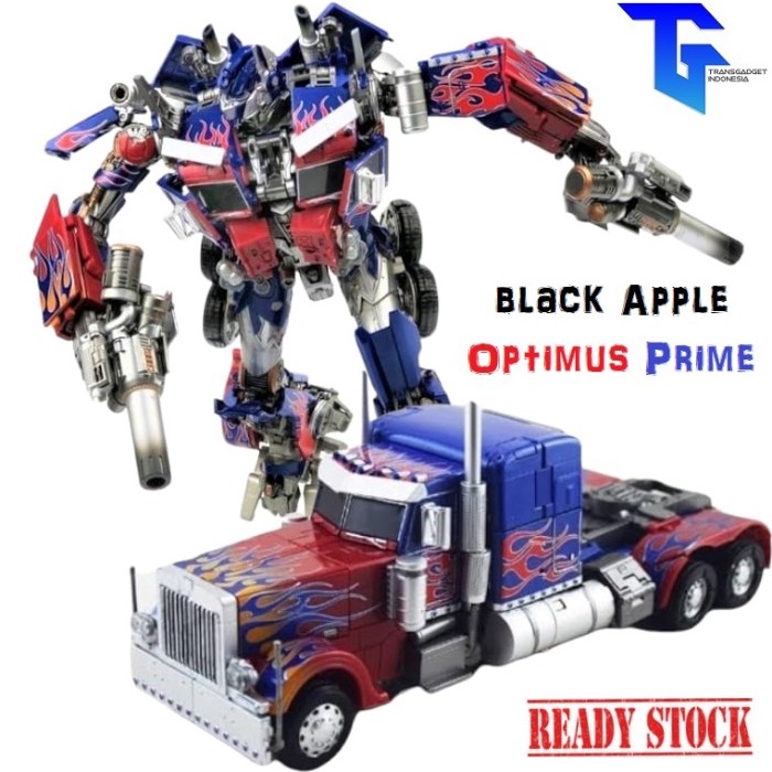 Terlaris Weijiang Black Apple Optimus Prime Mpm-4 - Commander Thunder Leader
