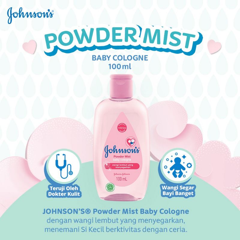 JOHNSON'S BABY COLOGNE 100ML