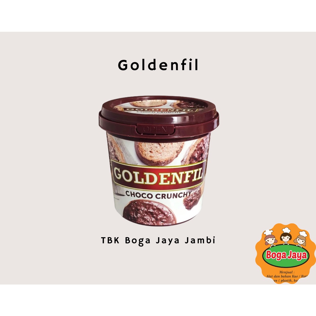 

GOLDENFIL CHOCO CRUNCHY/SELAI COKLAT CRUNCHY [KEMASAN 1kg]