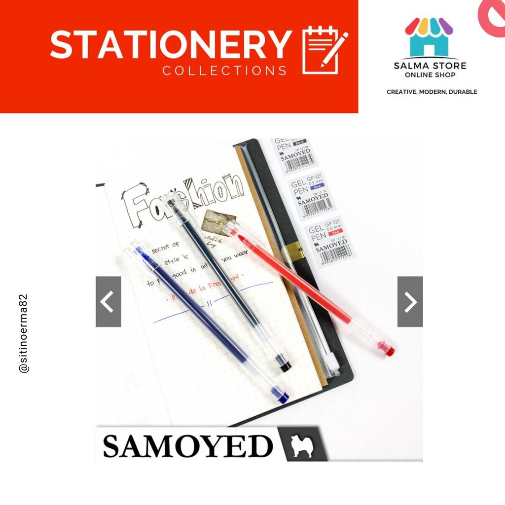 

Pulpen / Gel Pen Samoyed GP-121