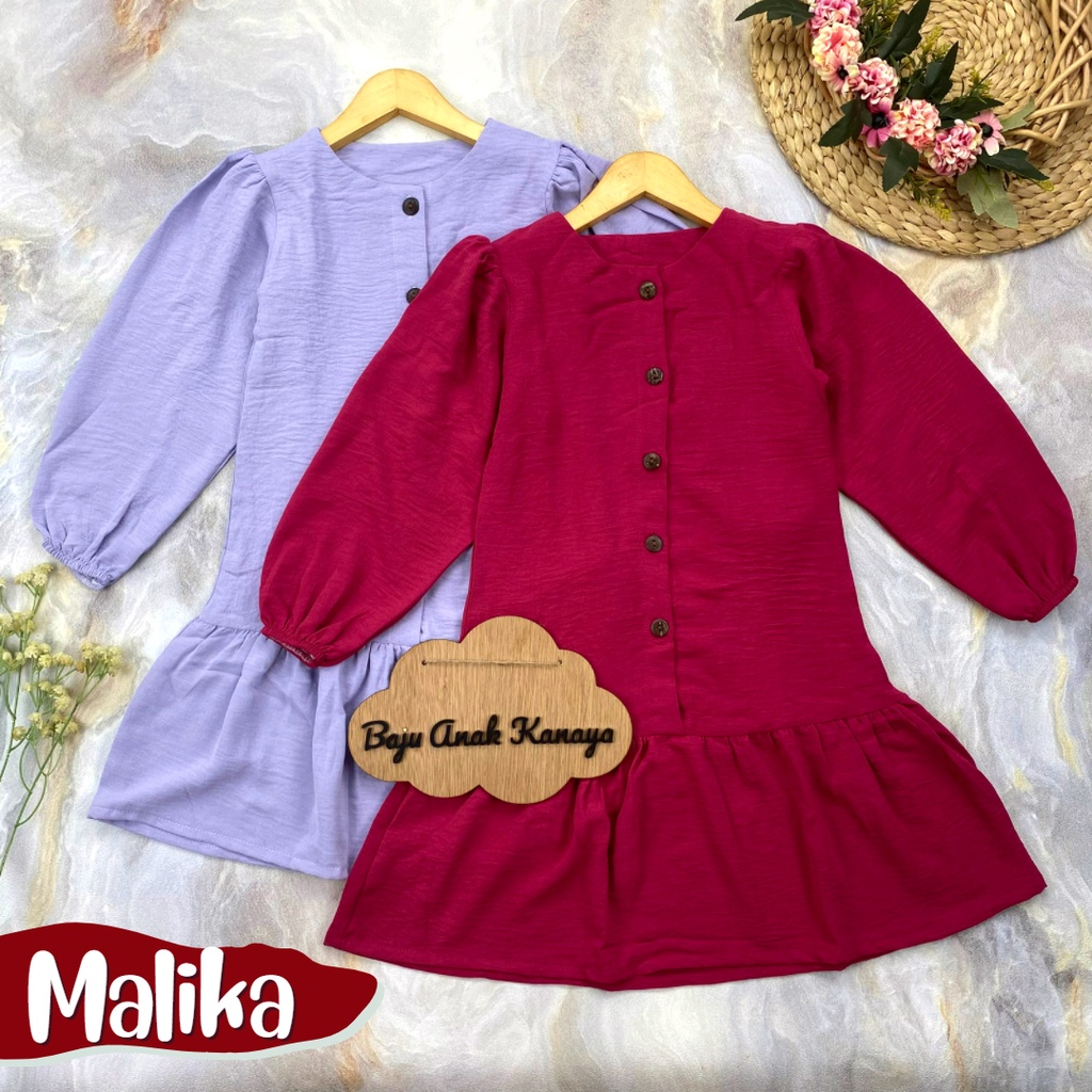 GAMIS COUPLE MALIKA GAMIS IBU DAN ANAK BAJU MUSLIM ANAK PEREMPUAN V2