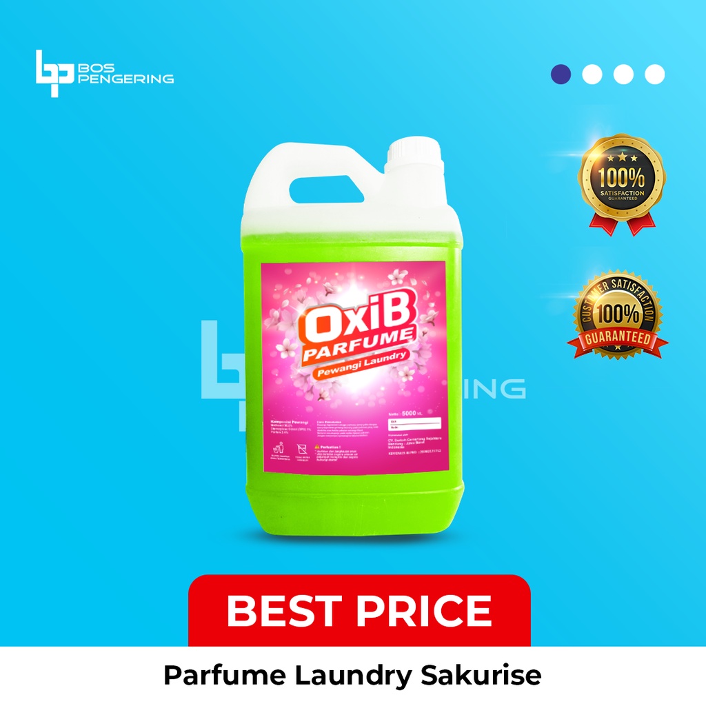 Pewangi Pakaian Laundry - OxiB Parfum Aroma Sakurise 5 Liter Parfum Wangi Murah