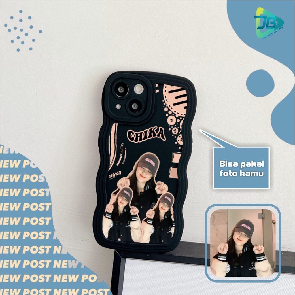 CUSTOM SOFTCASE SILIKON GELOMBANG WAVY CUSTOM REQUEST GAMBAR FOTO FOR SAMSUNG J2 PRIME GRAND PRIME A10 M10 A10S A11 M11 A12 M12 A13 A23 A32 A20 A30 A20S A21S A22 A32 A03S A02S A03 CORE A04 A04E A33 A50 A50S A30S A51 A52 A53 JB7939