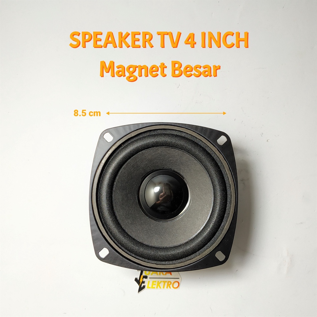 Speaker TV 4 Inch Magnet Besar 8 Ohm 30 WATT
