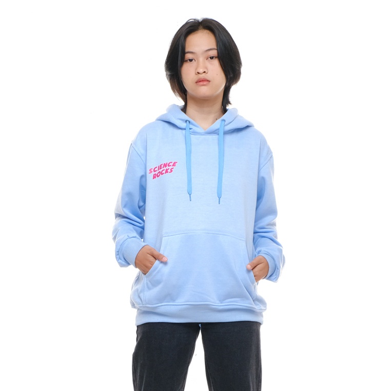 SWEATER_ID Hoodie Jumper SCIENCE ROCKS Sablon Premium Pria Wanita Fleece Tebal