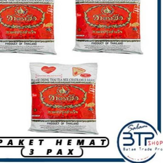 

☇ BTP PAKET HEMAT THAI TEA ORIGINAL 400gram 3pax ✬