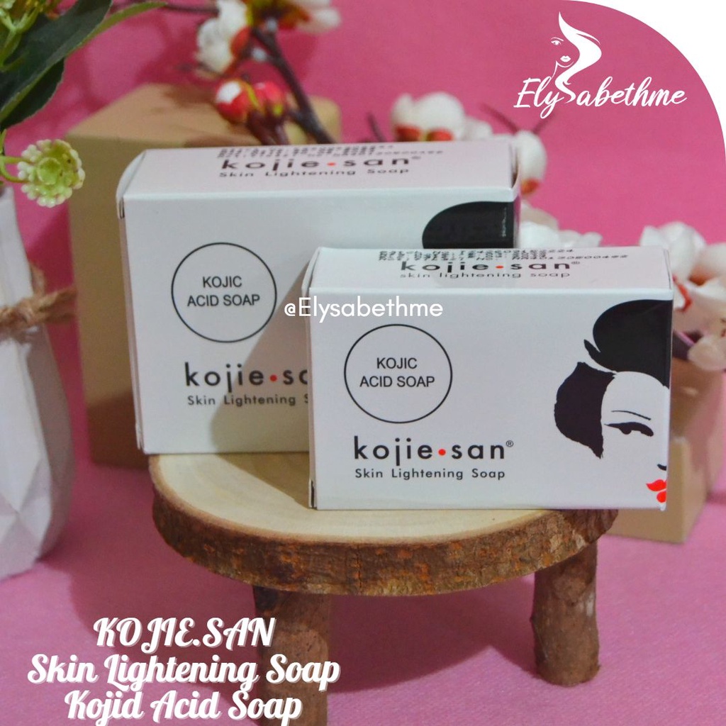 ✿ELYSABETHME✿ ｋ ｏｊｉｅ　ｓａｎ　たッい sabun kojic ACID soap best seller KOJIE SAN import