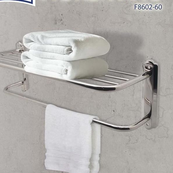 ✼ Rak Handuk 5 bar Stainless FIORENTINO 8602 - Gantungan Handuk 5 susun FIO Rack Towel Hanger /S15 ♢