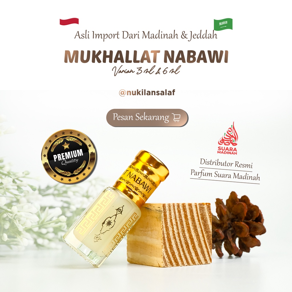 Parfum Mukhallat Nabawi - SUARA MADINAH
