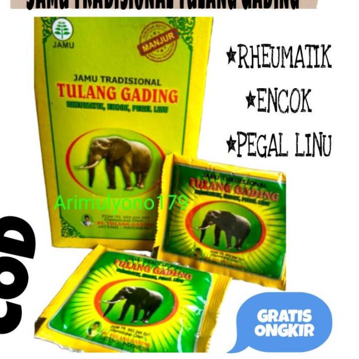 

JAMU TRADISIONAL TULANG GADING UNTUK PEGAL LINU, ENCOK, REUMATIK. SERBUK ✓