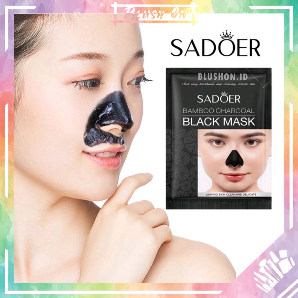 Blackhead Mask Remover Masker Penghilang Komedo Activated Carbon