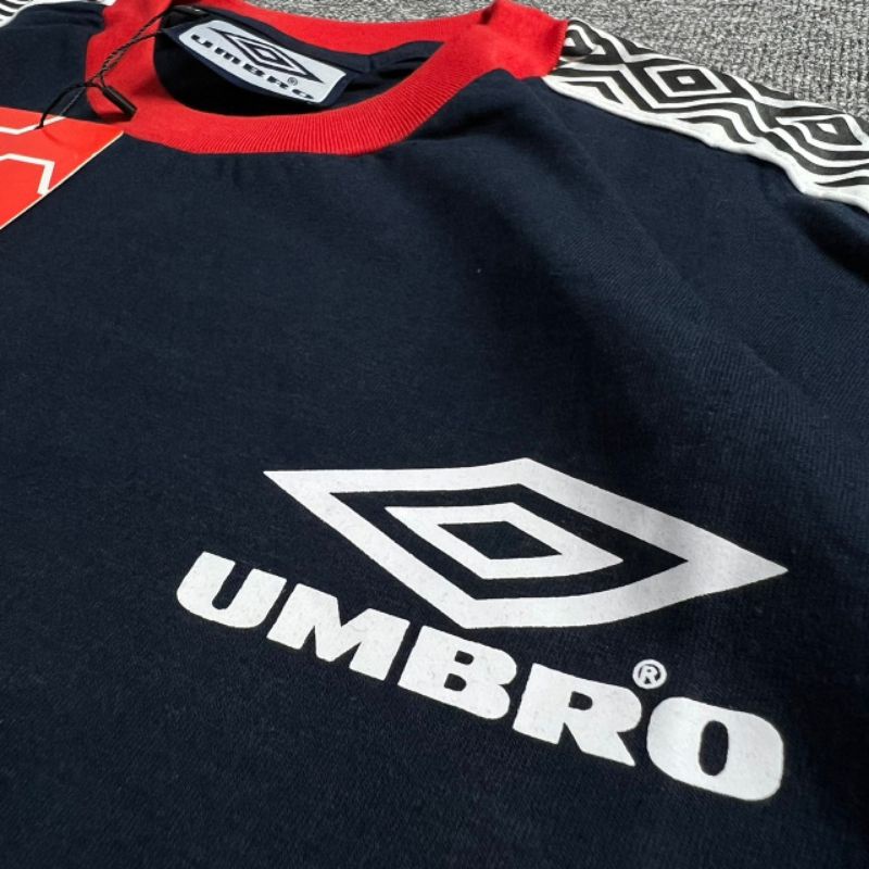 -FRMNSH- KAOS RINGER UMBRO NAVY NEW FULL TAG LABEL CASUAL HYPE