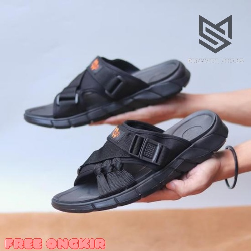 SANUR - Sandal Slide Pria Walker Original Sendal Slop Pria Casual Keninian Trendy Handmade