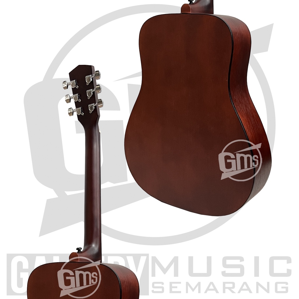 Gitar Akustik Cort AD810 OP Custom Paket Super Komplit