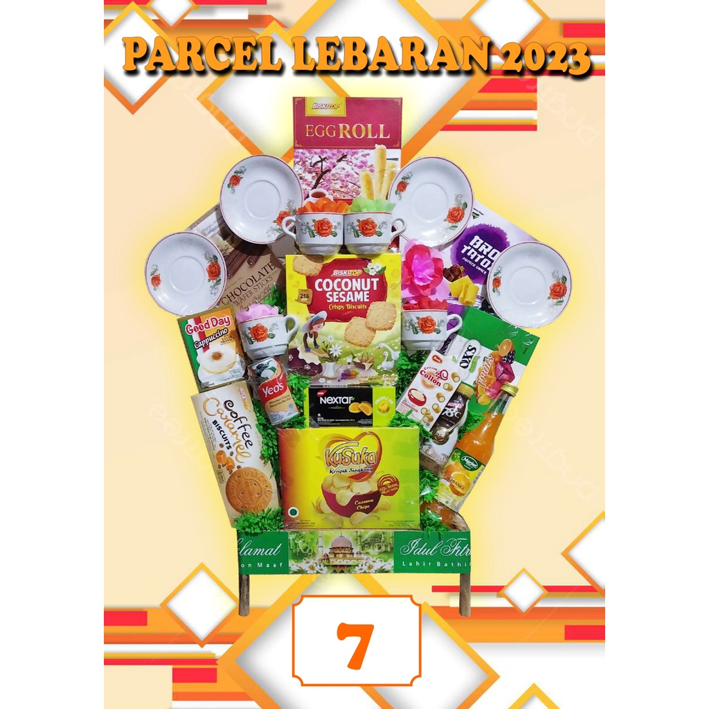 

HAMPERS IDULFITRI NOMOR 7 HAMPERS PARCEL HARI RAYA IDUL FITRI INSTANT ONLY KHUSUS GOSEND GRABSEND SHOPEE INSTANT