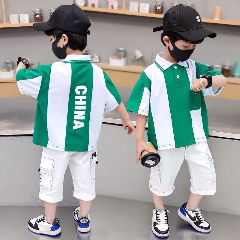 Setelan Anak Laki Laki Fashion Line