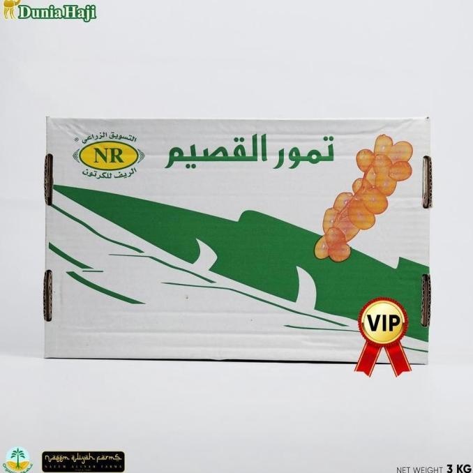 

KURMA SUKARI KURMA SUKARI 3KG KUALITAS SUPER PREMIUM VIP GRADE A EXCLUSIVE PACKING EL09I09A82L