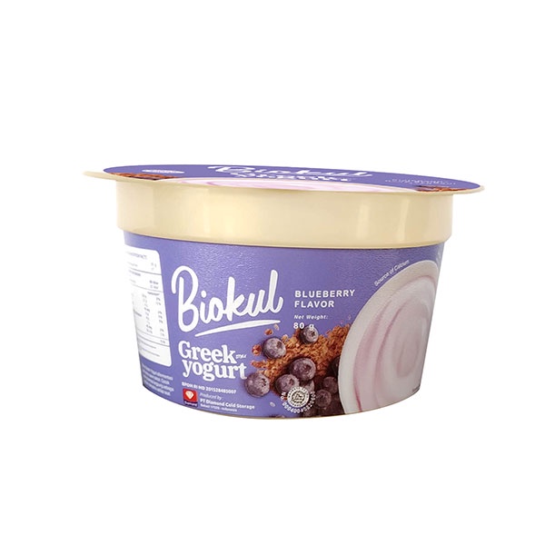 

BIOKUL GREEK YOGURT BLUEBERRY 80 GR - YOGURT