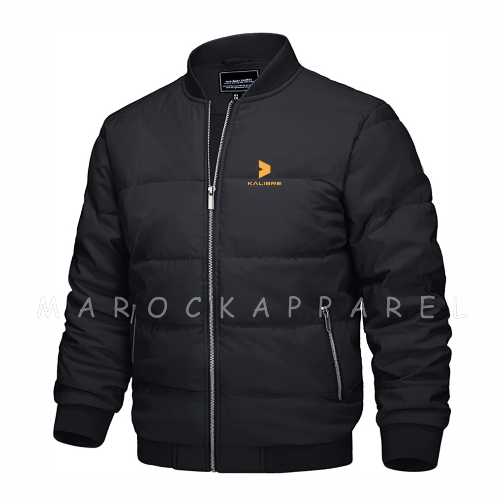 Jaket Bomber Kembung Pria - Jaket Parasut Semi Waterproof KALIBRE