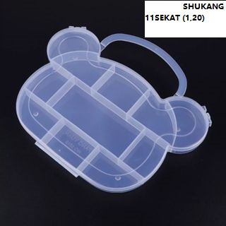 Kotak Perkakas Sekat/ Organizer Box/Kotak Serbaguna Macam2 Model Harga/Pcs