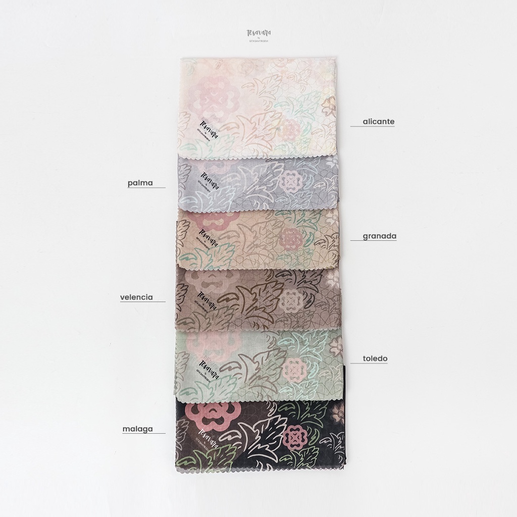 Tesavara | Micasa Signature Scarf | Jilbab Segiempat Motif Printed